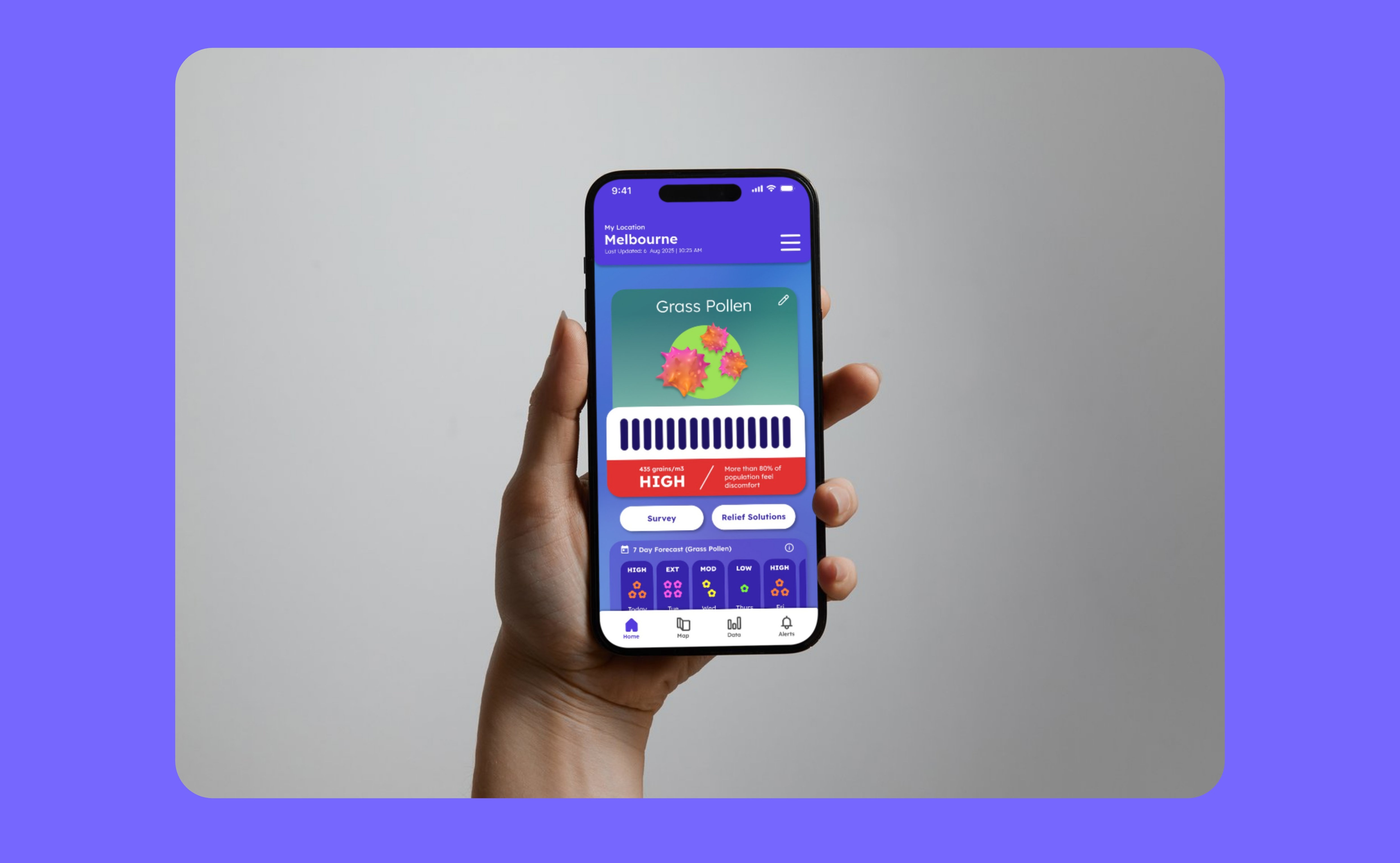 Melbourne Pollen Slides